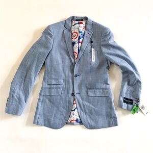 Paisley & Gray Light Blue Suit - Blazer & Pants